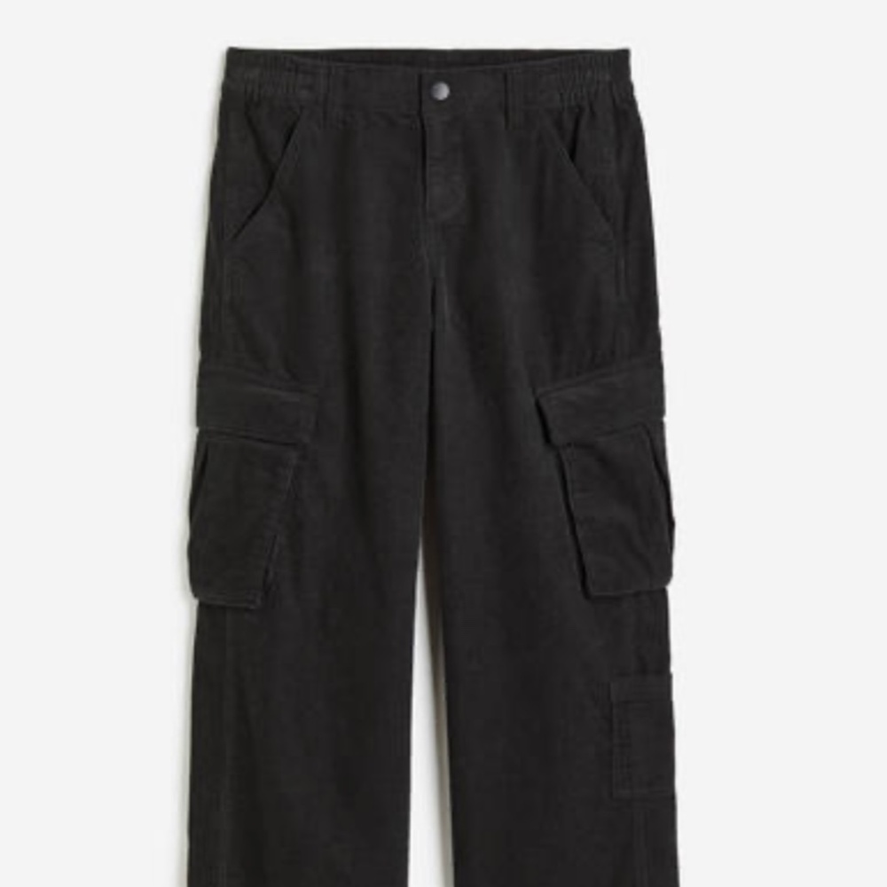 Corduroy Cargo Pants
